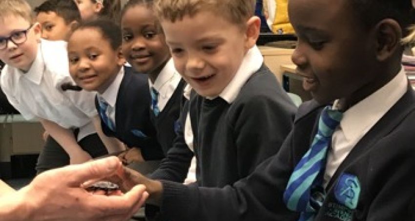 Pupils joined by creatures great and small as part of British Science Week